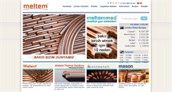 Desktop Screenshot of meltemmetal.com.tr